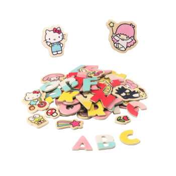 Zabawki/Hello Kitty Magnetyczne literki i obrazki