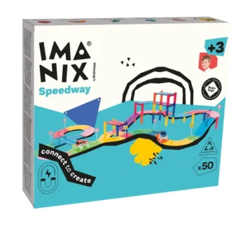 Imanix klocki magnetyczne SPEEDWAY 50 elem. dla dzieci 7804681190158