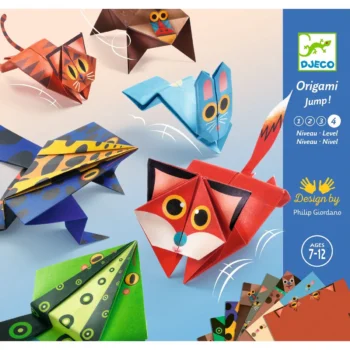 DJECO Origami SKACZĄCE ZWIERZĄTKA DJ08702 3070900087026 DJ08702