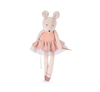 Moulin Roty Maskotka różowa myszka SZKOŁA TAŃCA 667028 3575676670286 667028