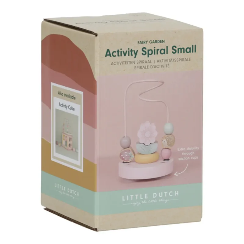 Little Dutch Spiralka aktywizująca Kwiatek Fairy Garden FSC 8713291773332