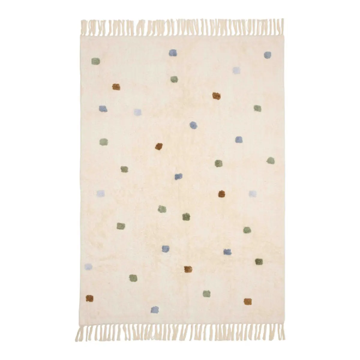 Little Dutch Dywan Dots Blue 120x70cm
