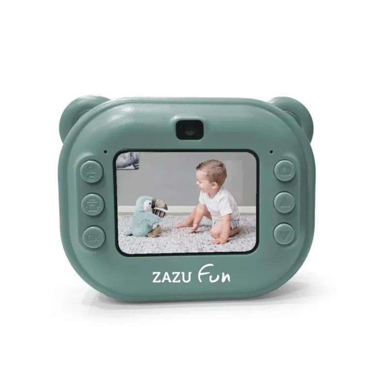 ZAZU Fun Aparat Cyfrowy dla Dzieci z Drukarką Blue 8720955750622