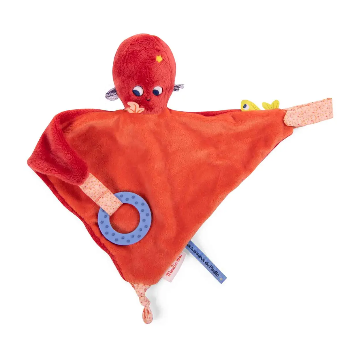Moulin Roty Interaktywna maskotka OŚMIORNICA 27cm 676015 3575676760154 676015