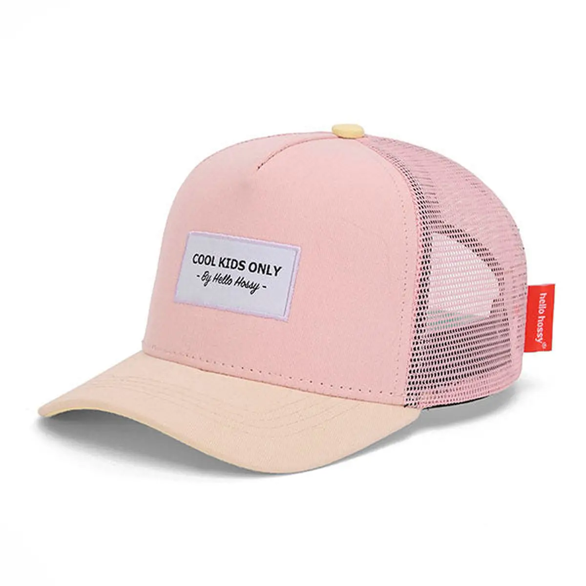 Hello Hossy Hello Hossy Czapka z daszkiem Mini Powder Pink 6+