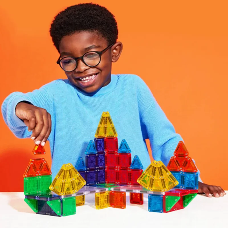 MAGNA-TILES® MAGNA-TILES® Klocki Magnetyczne microMAGS 70 el. dla dzieci