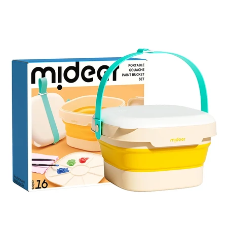 mideer mideer Przenośny zestaw do malowania (16 kolorów) MD2284 6936352522843