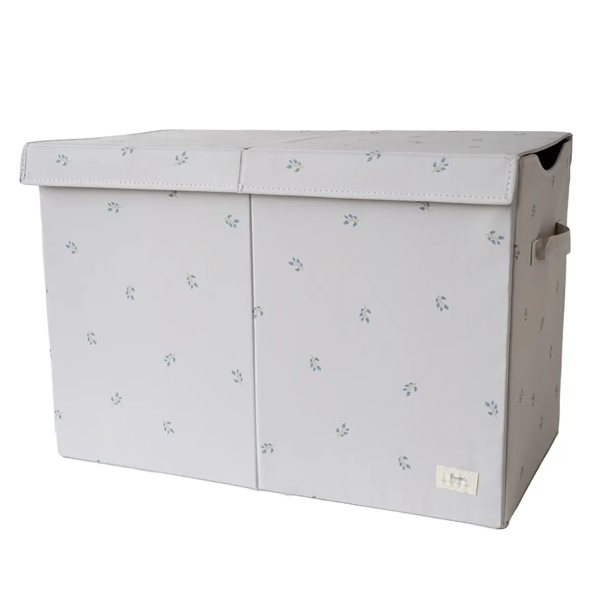 3 Sprouts Pudełko Zamykane Recycled Blueberry Taupe 812895003475