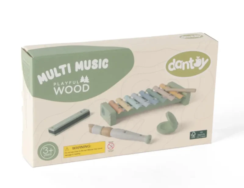 Dantoy Drewniany zestaw instrumenty muzyczne 5701217047776 4777