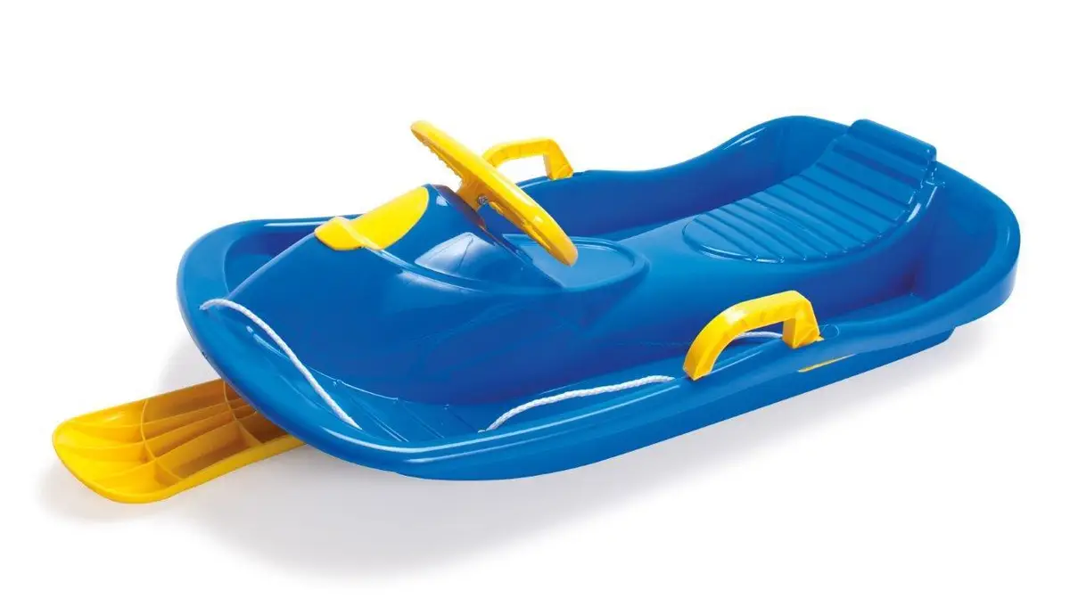 Dantoy SANKI z kierownicą i hamulcami blue 95cm classic