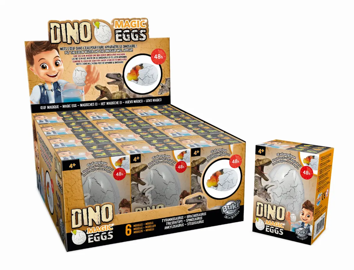 BUKI Magiczne jajko dinozaura D6G 3700802103059 D6G