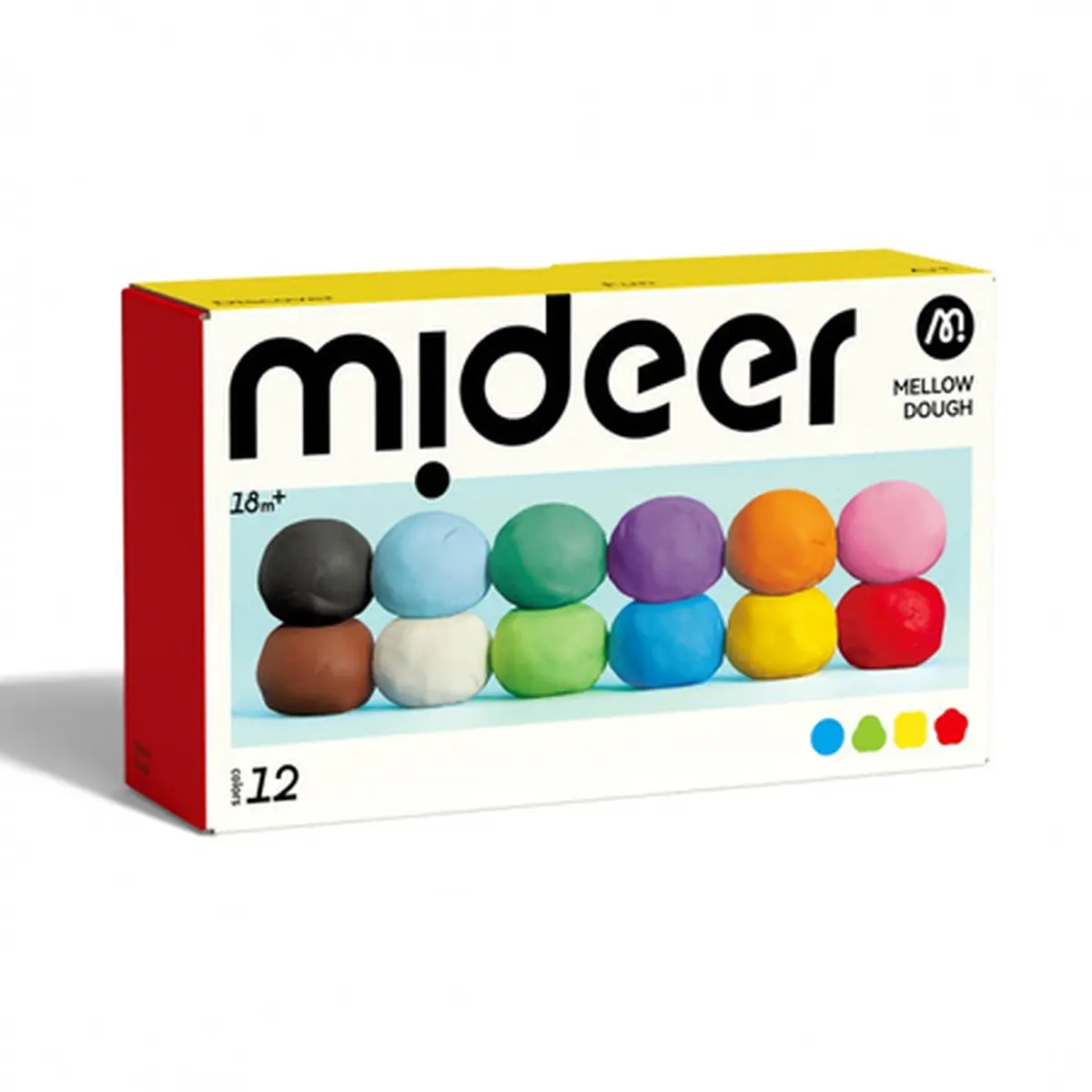 mideer mideer Ciastolina (12 kolorów)