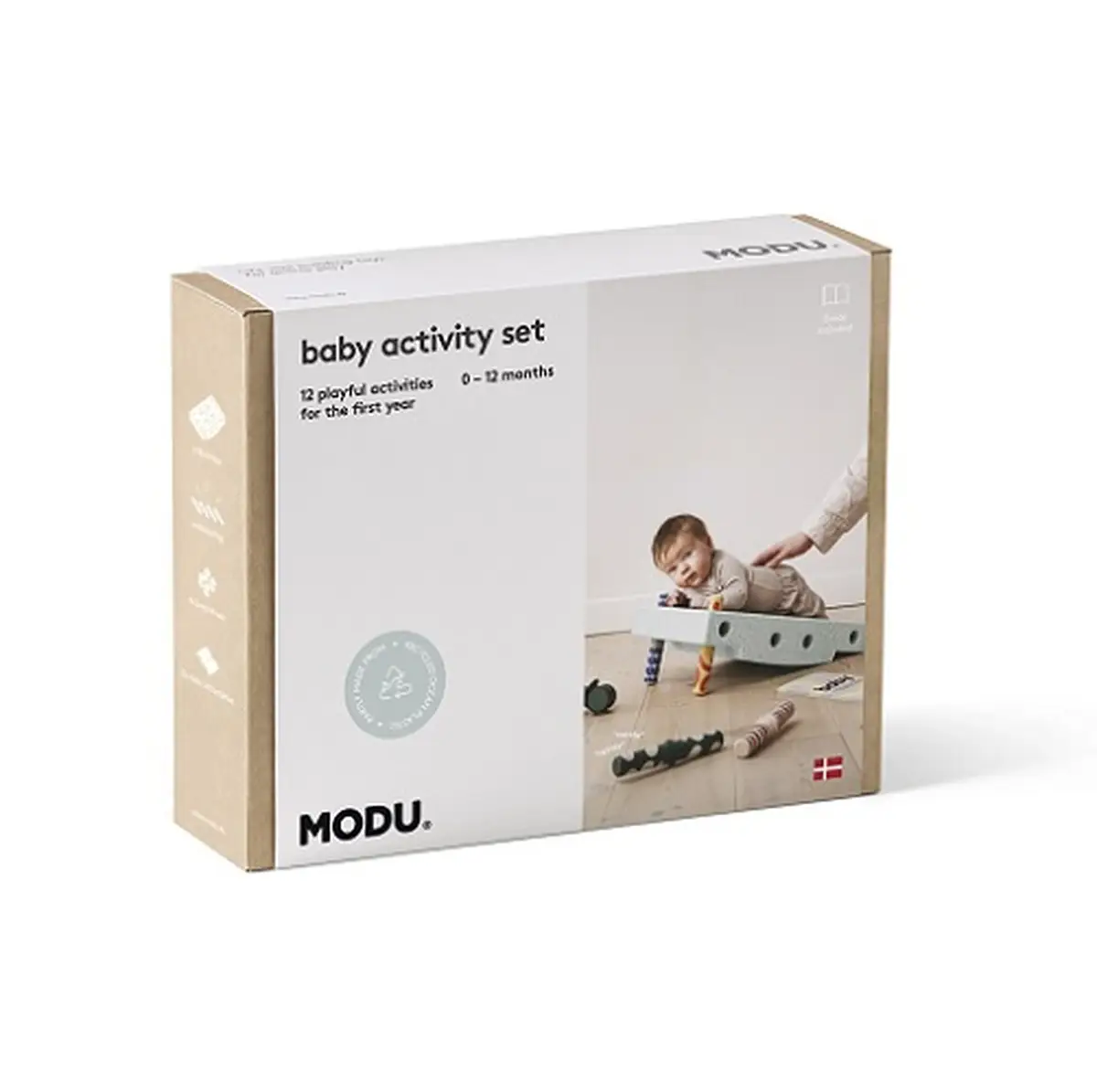 MODU Baby activity set Ocean Mint / Forest Green